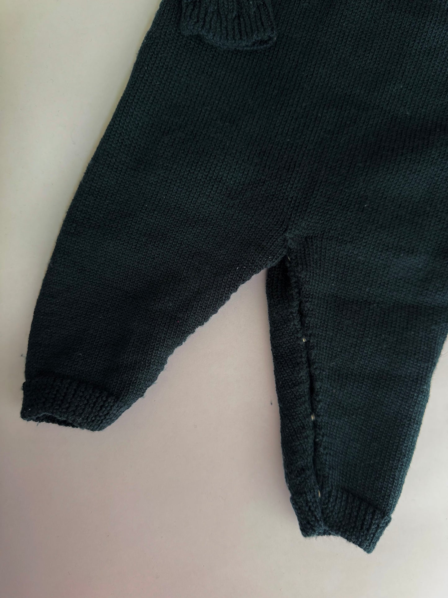 Merino Wool Knit Romper 3 Months