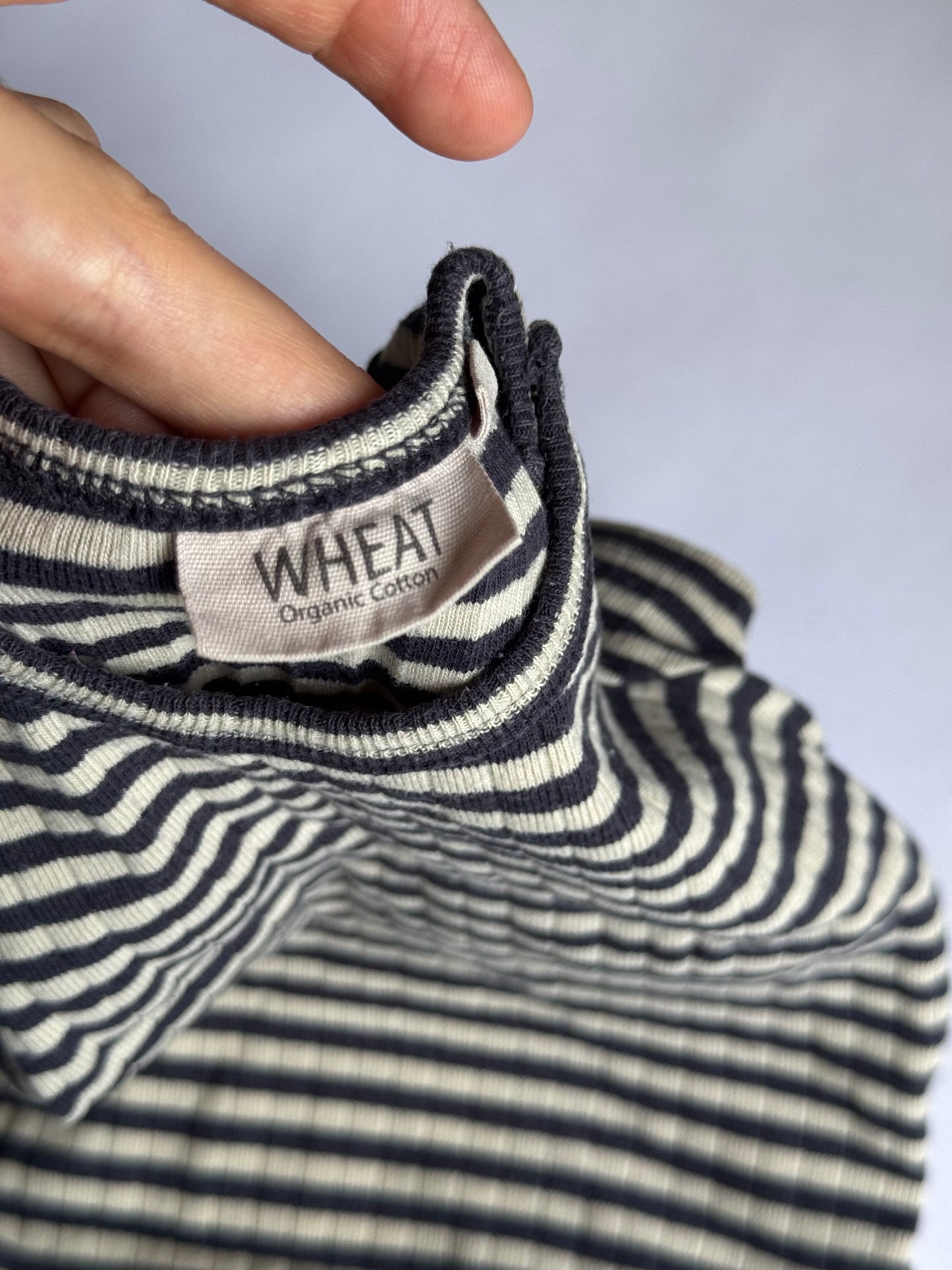 Wheat Stripe Bodysuit 3 Months