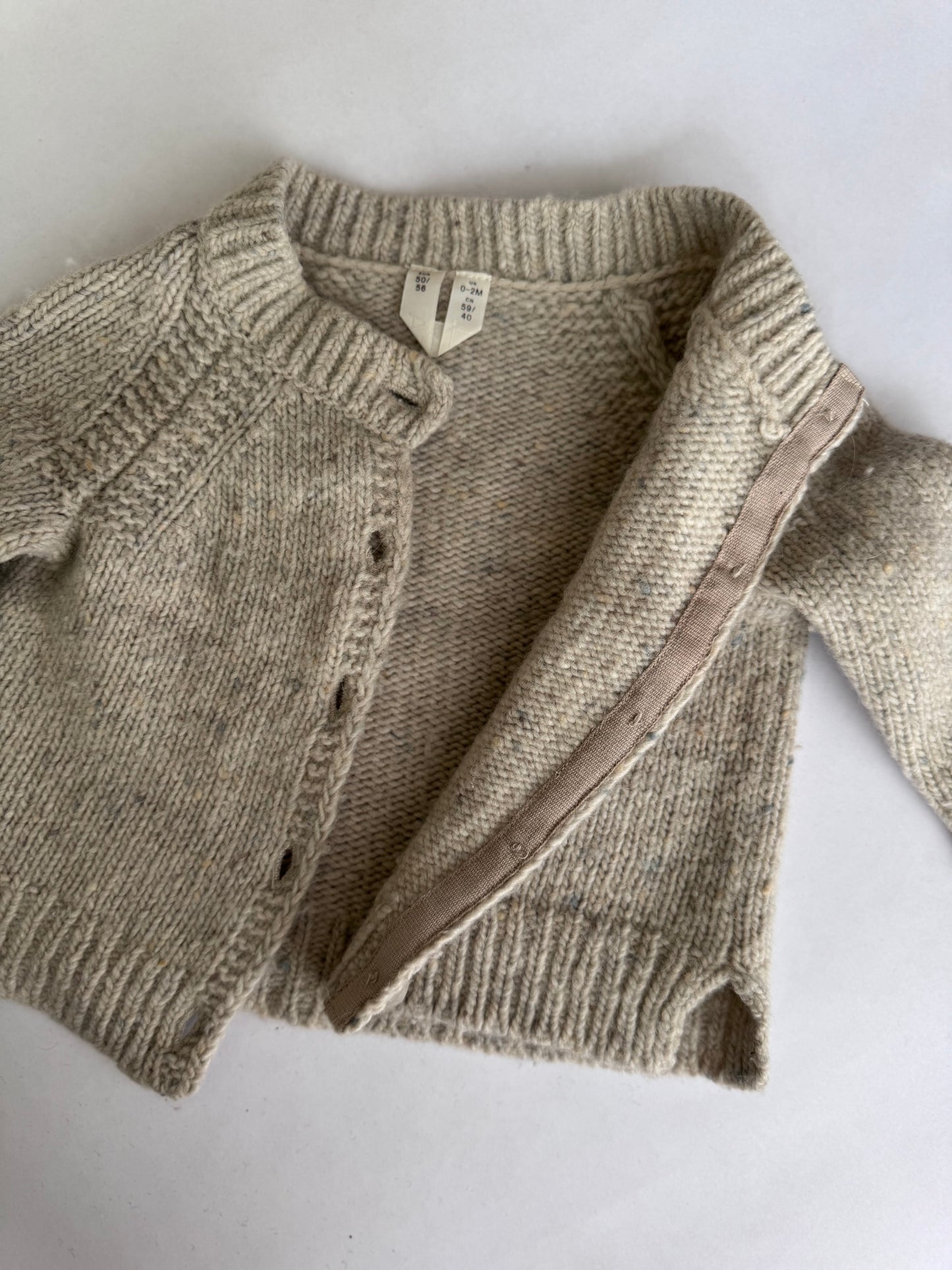 Arket Wool Cardigan 0-2 Months
