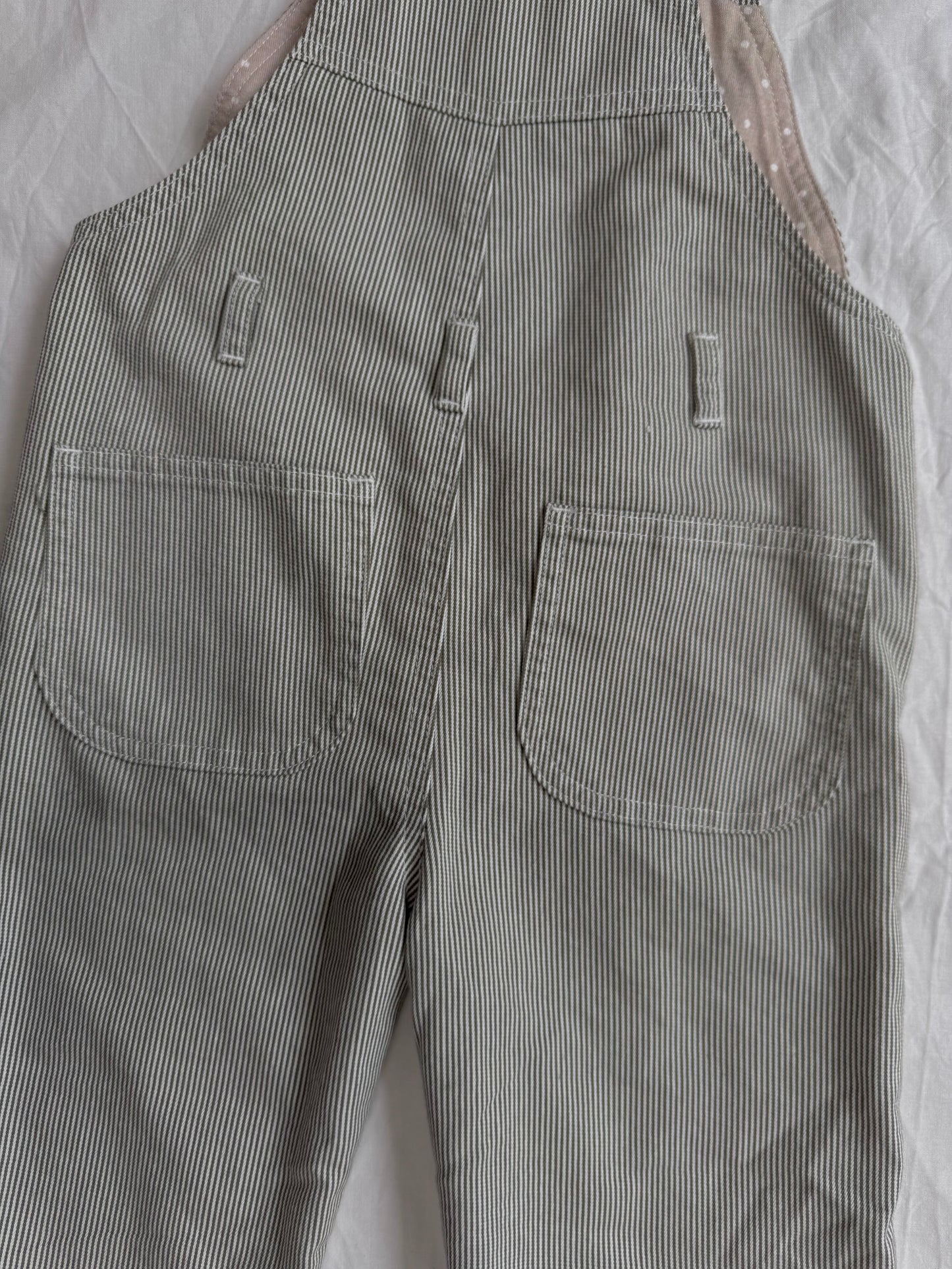 Dotty Dungarees Age 4