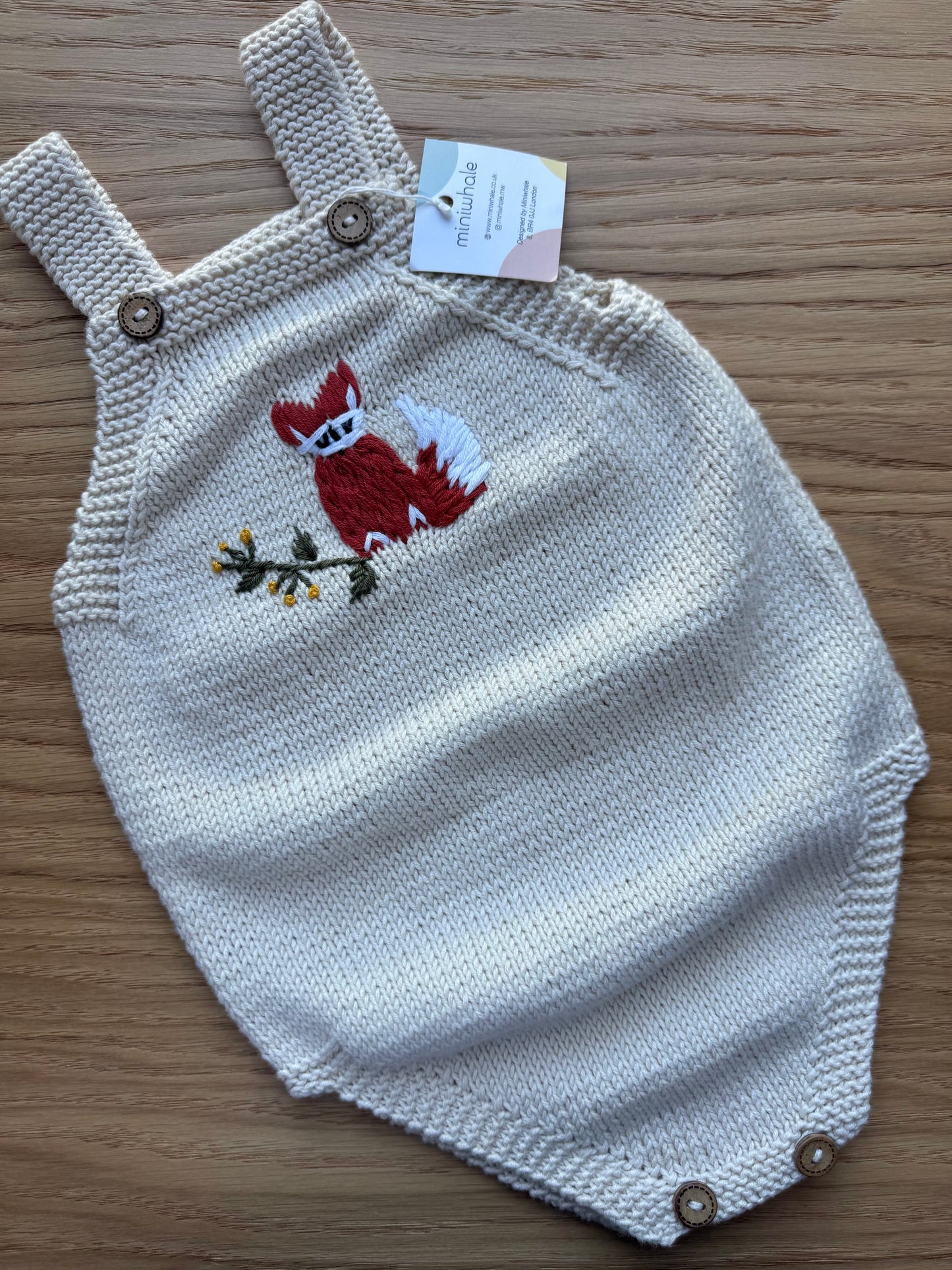 Hand knitted Jumpsuit 6-12 Months