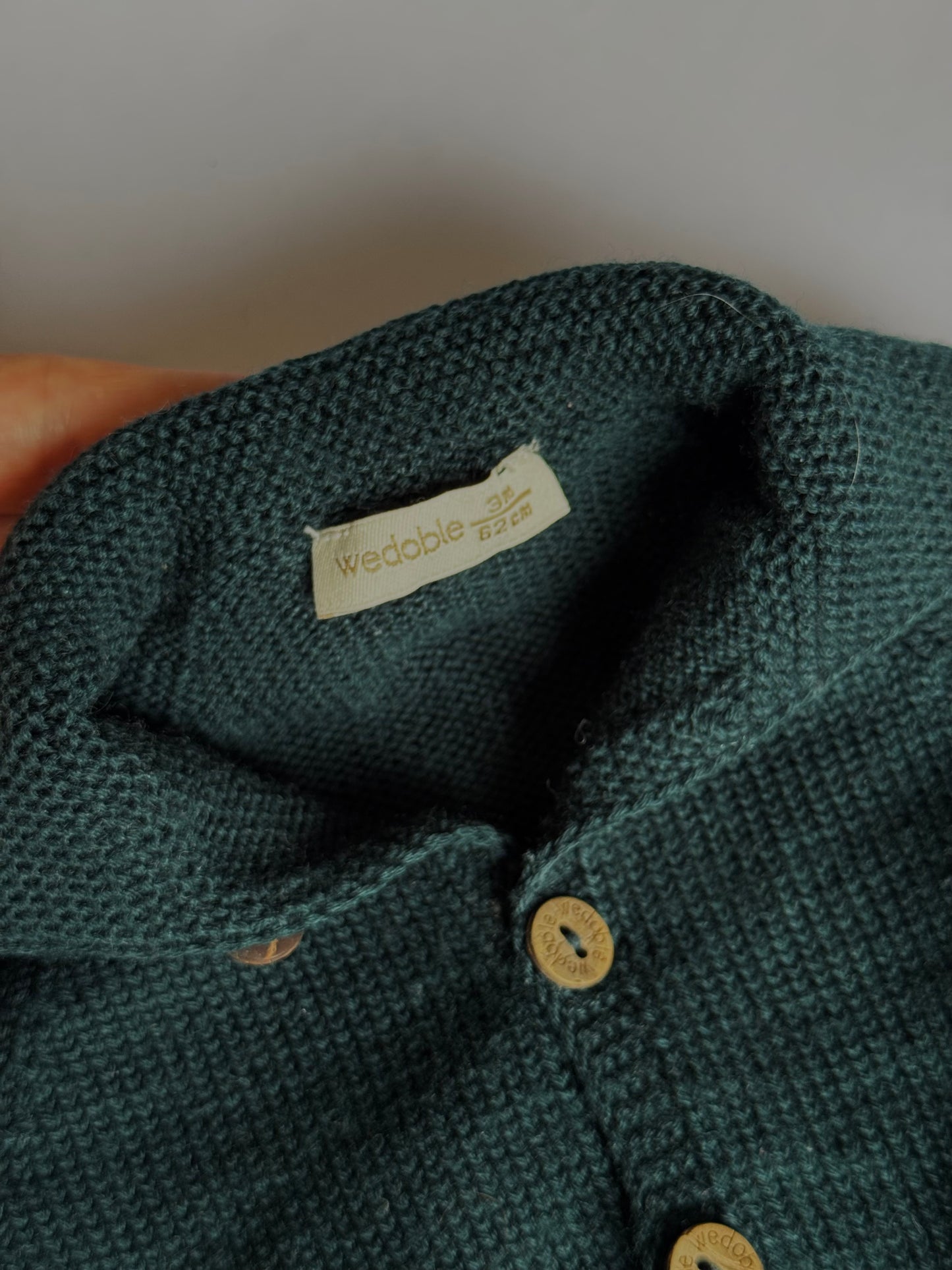 Merino Wool Knit Romper 3 Months