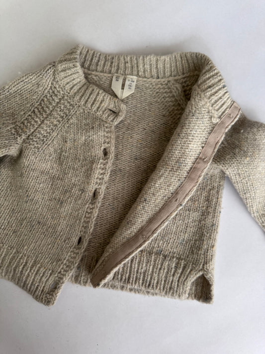 Arket Wool Cardigan 0-2 Months