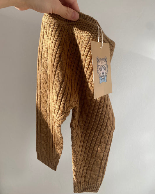 Wool-blend Knit Leggings 3-6 Months