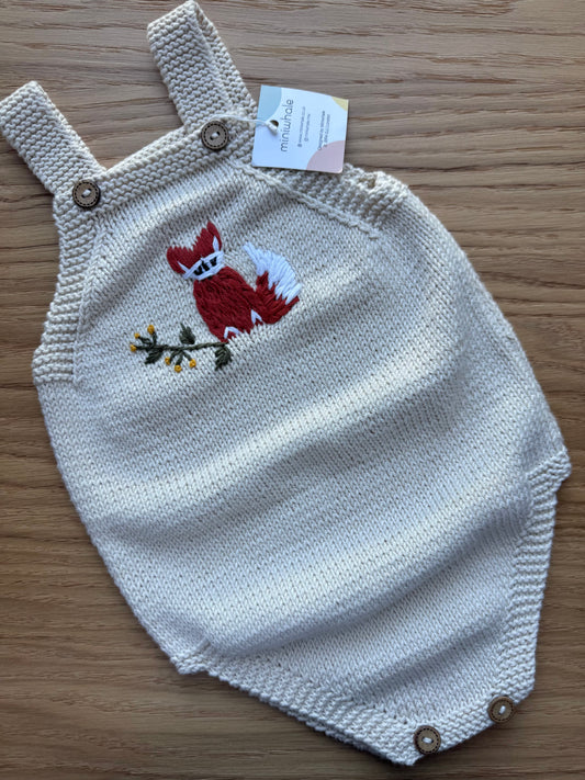 Hand knitted Jumpsuit 6-12 Months